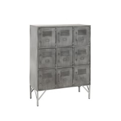 METAL CUPBOARD SITER 9 DOORS - CABINETS, SHELVES